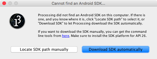 SDK install
